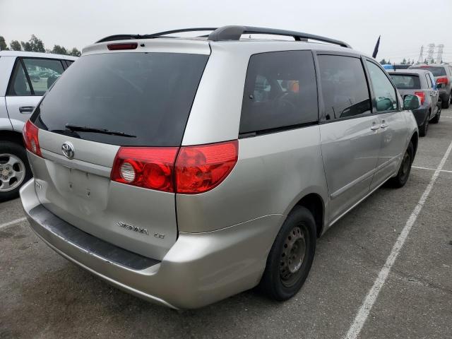 5TDZA23C26S390952 - 2006 TOYOTA SIENNA CE SILVER photo 3