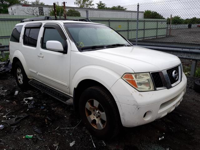 5N1AR18W85C736291 - 2005 NISSAN PATHFINDER LE თეთრი ფოტო 1