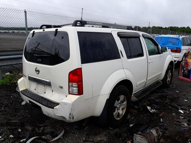 5N1AR18W85C736291 - 2005 NISSAN PATHFINDER LE თეთრი ფოტო 4