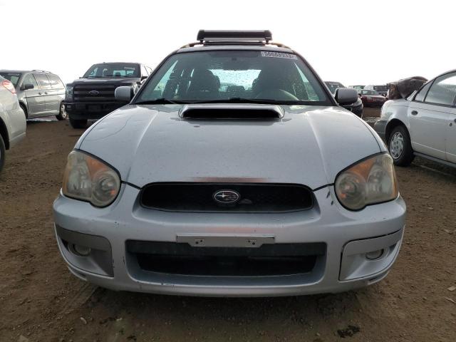 JF1GG29634G806804 - 2004 SUBARU IMPREZA WRX SILVER photo 5