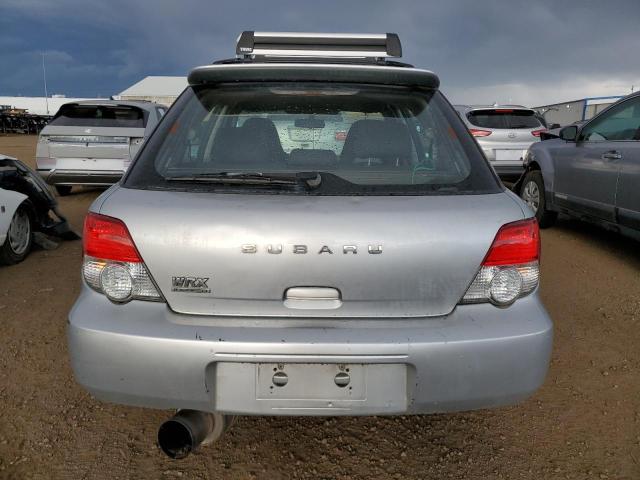 JF1GG29634G806804 - 2004 SUBARU IMPREZA WRX SILVER photo 6