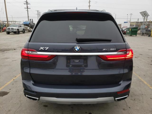 5UXCX4C57KLS35678 - 2019 BMW X7 XDRIVE50I GRAY photo 6