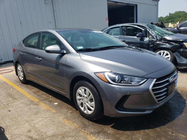 5NPD74LF8JH322961 - 2018 HYUNDAI ELANTRA SE GRAY photo 4