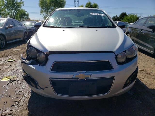 1G1JC5SH4E4129444 - 2014 CHEVROLET SONIC LT SILVER photo 5