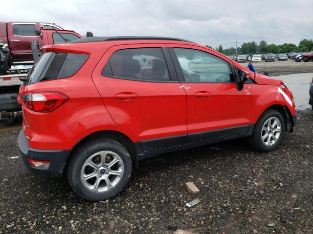 MAJ6P1UL2JC209598 - 2018 FORD ECOSPORT SE RED photo 3