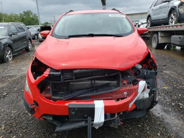 MAJ6P1UL2JC209598 - 2018 FORD ECOSPORT SE RED photo 5