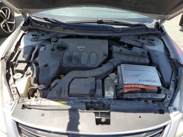 1N4CL2AP5AC123696 - 2010 NISSAN ALTIMA HYBRID SILVER photo 11