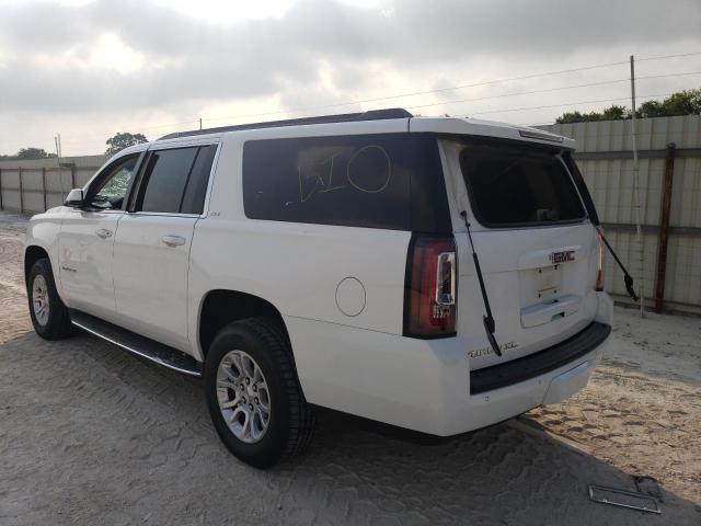 1GKS2HKC2FR733006 - 2015 GMC YUKON XL K1500 SLT WHITE photo 2