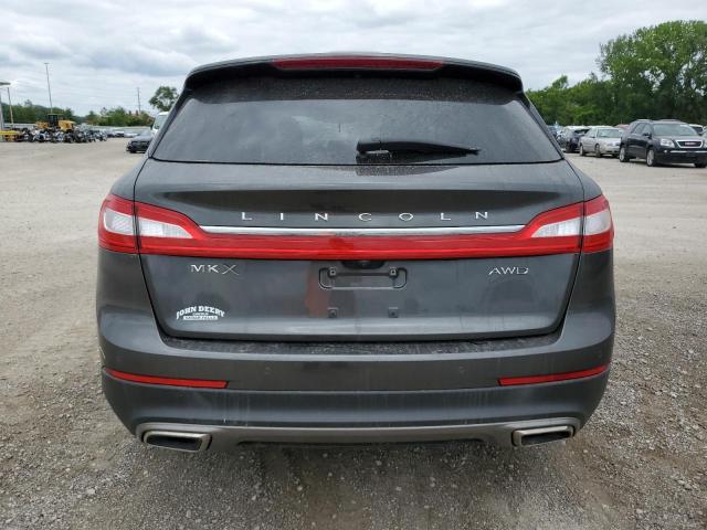 2LMPJ8LR3JBL31952 - 2018 LINCOLN MKX RESERVE GRAY photo 6