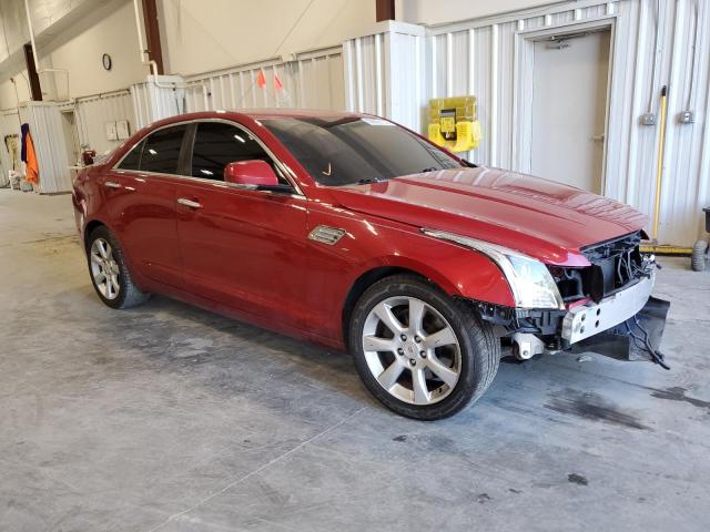 1G6AJ5S30D0118936 - 2013 CADILLAC ATS PERFORMANCE RED photo 1