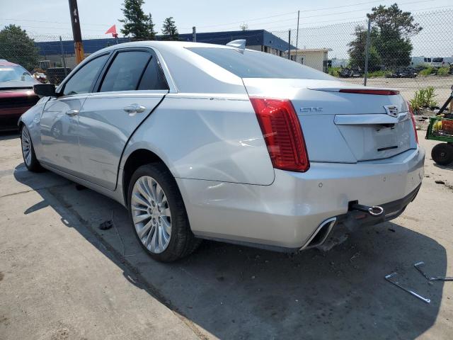 1G6AS5SS8J0165910 - 2018 CADILLAC CTS PREMIUM LUXURY SILVER photo 2