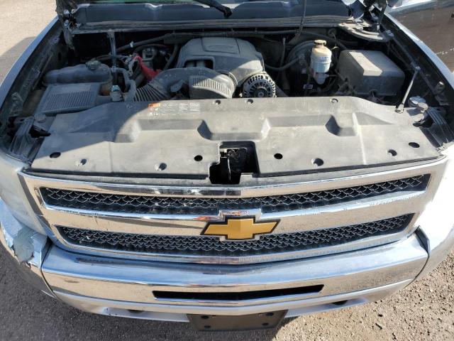 1GCRKSE77CZ150058 - 2012 CHEVROLET SILVERADO K1500 LT BLACK photo 11