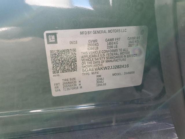 5GAEVAKW2JJ283416 - 2018 BUICK ENCLAVE ESSENCE Qara foto 12