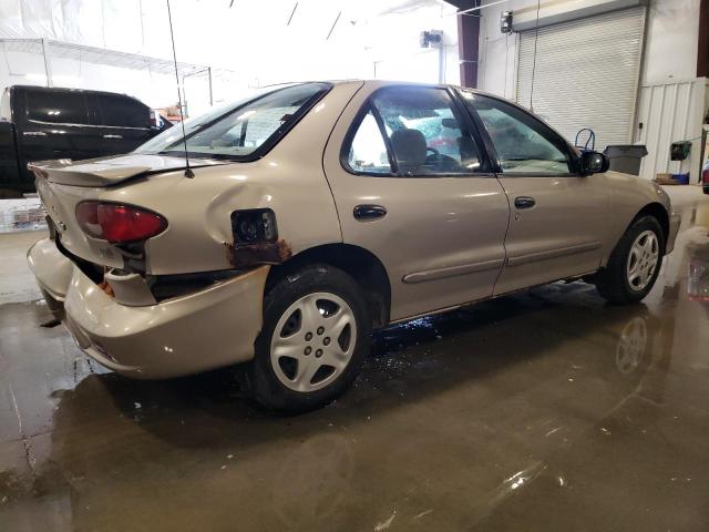 1G1JF524X27230065 - 2002 CHEVROLET CAVALIER LS TAN photo 3