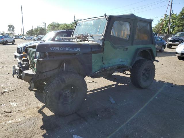 2J4FY19P9MJ109358 - 1991 JEEP WRANGLER / S GREEN photo 1