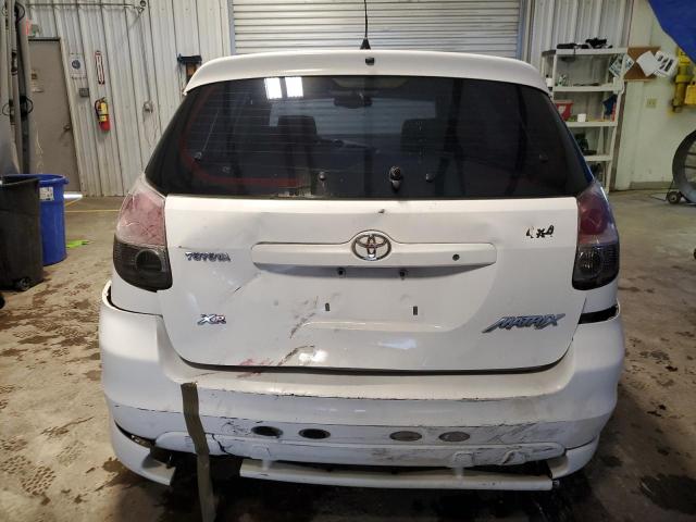 2T1KR32E36C610787 - 2006 TOYOTA COROLLA MA XR WHITE photo 6