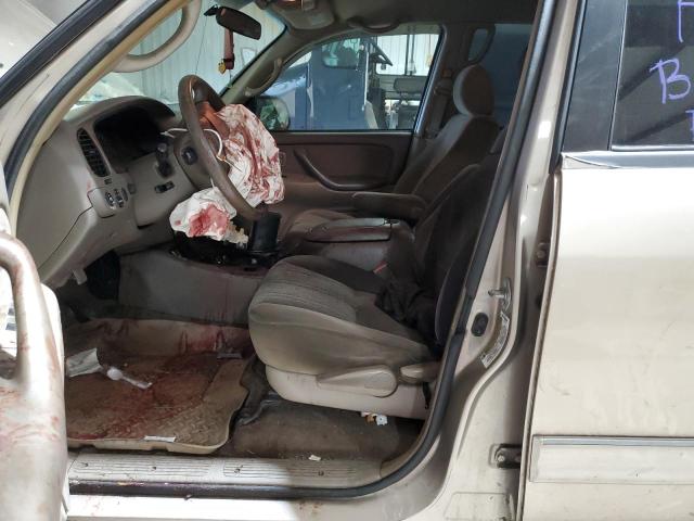 5TBDT44165S494221 - 2005 TOYOTA TUNDRA DOUBLE CAB SR5 TAN photo 7