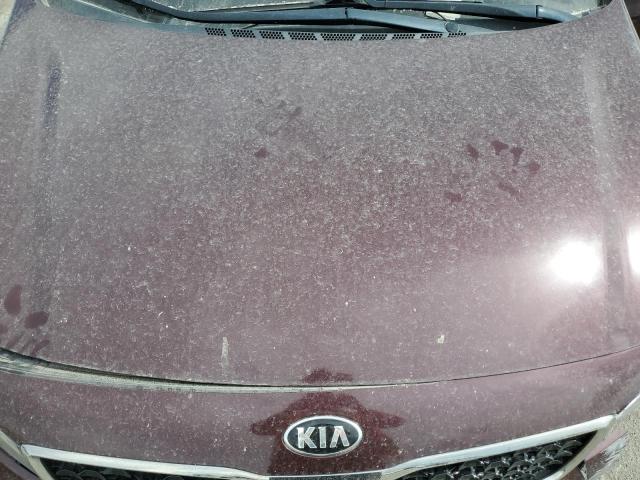 3KPFL4A70HE152917 - 2017 KIA FORTE LX MAROON photo 11