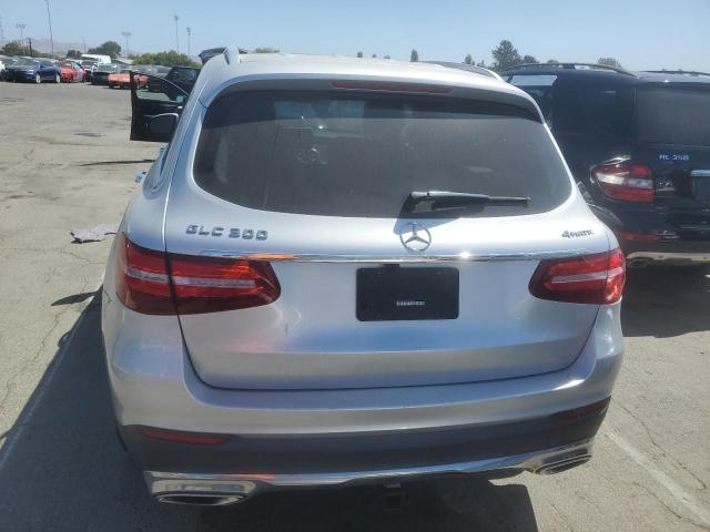 WDC0G4KB7JV033660 - 2018 MERCEDES-BENZ GLC 300 4MATIC SILVER photo 6