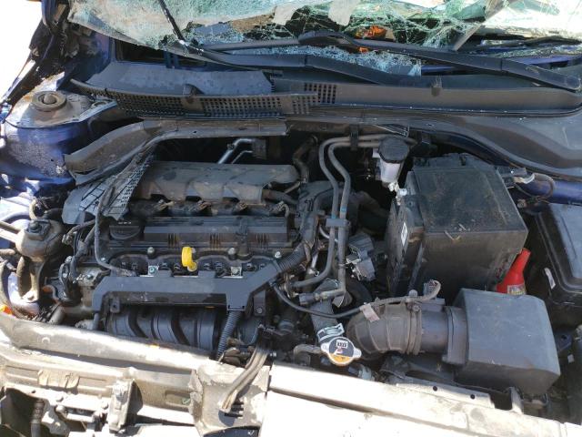 3KPC24A6XLE106646 - 2020 HYUNDAI ACCENT SE BLUE photo 11