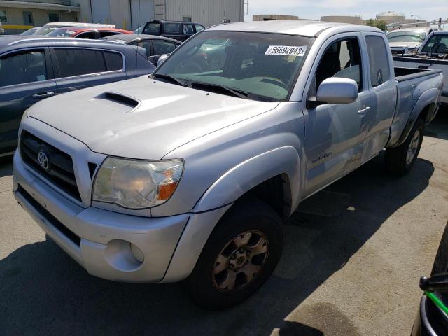 5TETU62NX6Z312090 - 2006 TOYOTA TACOMA PRERUNNER ACCESS CAB GRAY photo 1