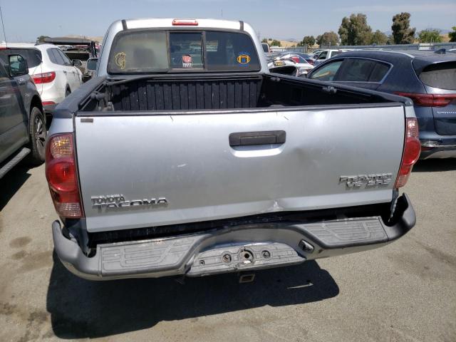 5TETU62NX6Z312090 - 2006 TOYOTA TACOMA PRERUNNER ACCESS CAB GRAY photo 6