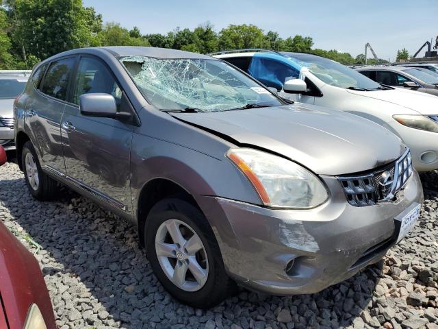 JN8AS5MV8DW664586 - 2013 NISSAN ROGUE S GRAY photo 4