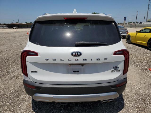 5XYP3DHC3LG051440 - 2020 KIA TELLURIDE EX WHITE photo 6