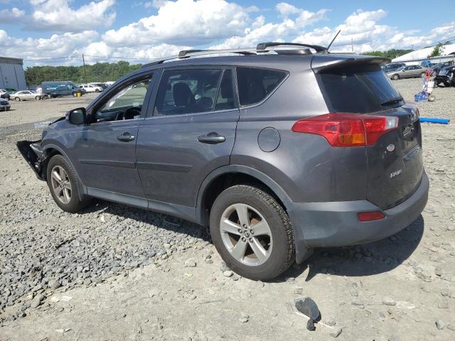 2T3RFREV0FW339280 - 2015 TOYOTA RAV4 XLE GRAY photo 2