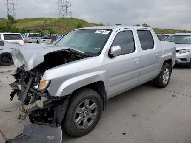 2HJYK16547H508883 - 2007 HONDA RIDGELINE RTL SILVER photo 1