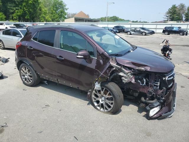 KL4CJ2SB1HB203655 - 2017 BUICK ENCORE SPORT TOURING PURPLE photo 4