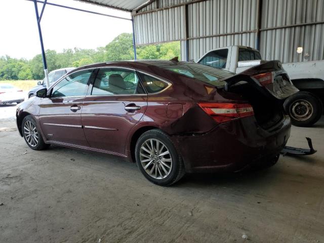 4T1BD1EB8GU057073 - 2016 TOYOTA AVALON HYBRID BURGUNDY photo 2