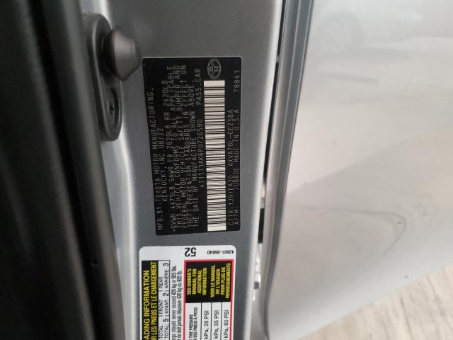 4T1T11AK6PU726590 - 2023 TOYOTA CAMRY SE NIGHT SHADE SILVER photo 12