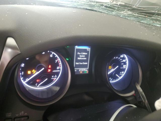 4T1T11AK6PU726590 - 2023 TOYOTA CAMRY SE NIGHT SHADE SILVER photo 9