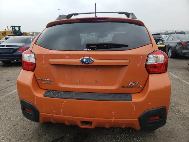 JF2GPAVC0E8276028 - 2014 SUBARU XV CROSSTR 2.0 PREMIUM ORANGE photo 6