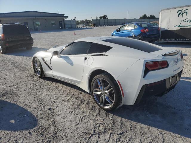 1G1YB2D7XK5115266 - 2019 CHEVROLET CORVETTE STINGRAY 1LT WHITE photo 2