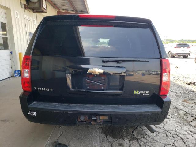 1GNFK13539R108954 - 2009 CHEVROLET TAHOE HYBRID BLACK photo 6