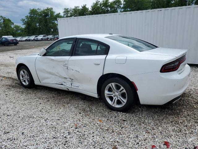 2C3CDXBG6NH234610 - 2022 DODGE CHARGER SXT WHITE photo 2