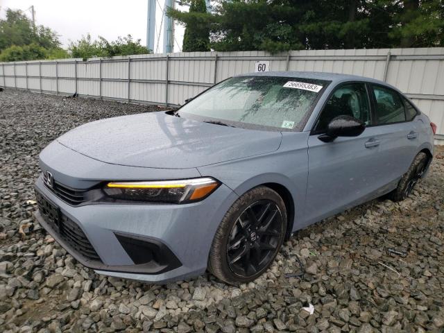 2HGFE2F52PH535512 - 2023 HONDA CIVIC SPORT ტურკოუსი ფოტო 1