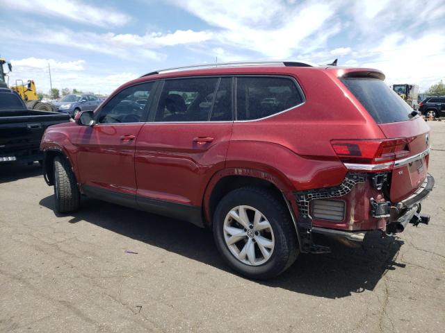 1V2LR2CA4KC573230 - 2019 VOLKSWAGEN ATLAS SE MAROON photo 2