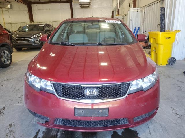 KNAFU4A23A5840314 - 2010 KIA FORTE EX MAROON photo 5