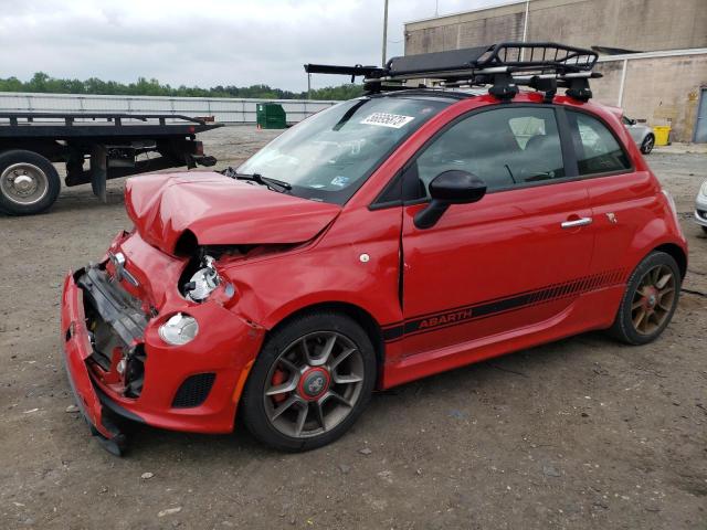 3C3CFFFH3FT582140 - 2015 FIAT 500 ABARTH RED photo 1