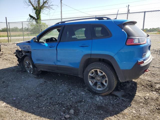 1C4PJMBX9KD393862 - 2019 JEEP CHEROKEE TRAILHAWK BLUE photo 2