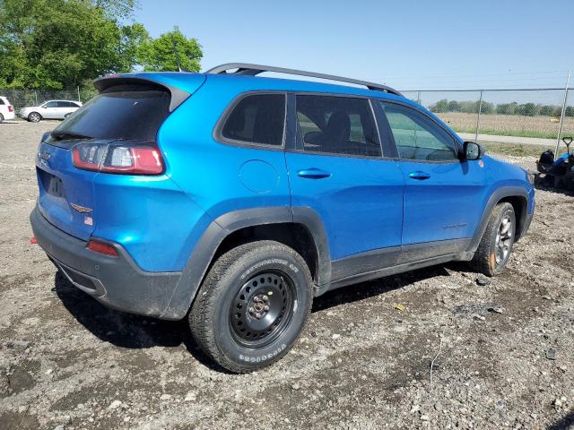 1C4PJMBX9KD393862 - 2019 JEEP CHEROKEE TRAILHAWK BLUE photo 3