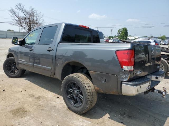 1N6AA0EC4CN307180 - 2012 NISSAN TITAN S GRAY photo 2