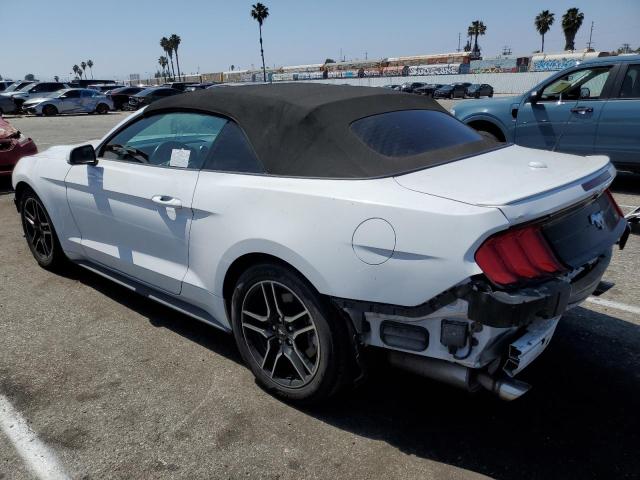 1FATP8UH0M5101447 - 2021 FORD MUSTANG WHITE photo 2