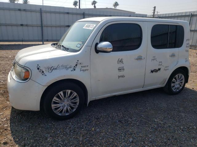 JN8AZ2KR8DT305305 - 2013 NISSAN CUBE S WHITE photo 1