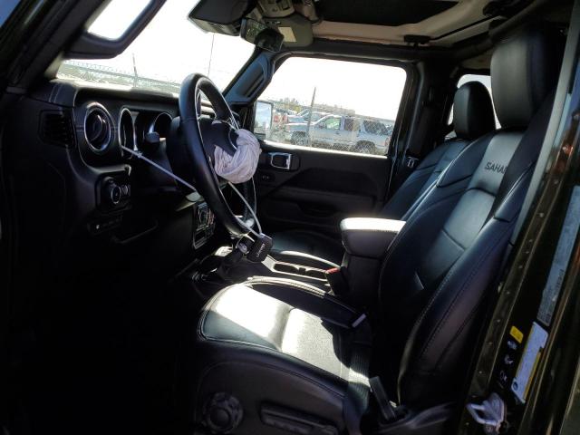 1C4JJXP66MW745052 - 2021 JEEP WRANGLER U SAHARA 4XE GREEN photo 7