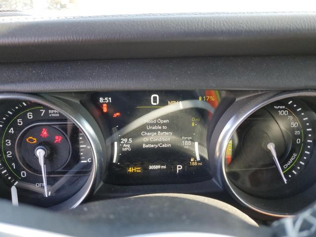 1C4JJXP66MW745052 - 2021 JEEP WRANGLER U SAHARA 4XE GREEN photo 9