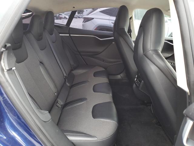 5YJSA1E16FF101129 - 2015 TESLA MODEL S ლურჯი ფოტო 10